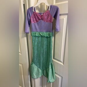 Mermaid costume girls size 6/7